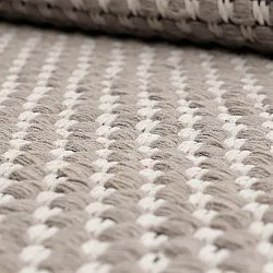 Alfombra de Lana - Ovelia (topo/blanco)