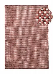 Alfombra de Lana - Ovelia (terracota/blanco)