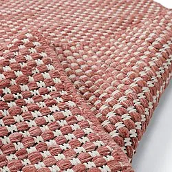 Alfombra de Lana - Ovelia (terracota/blanco)