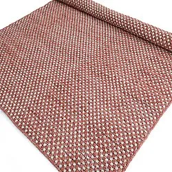 Alfombra de Lana - Ovelia (terracota/blanco)