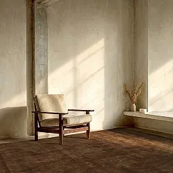 Alfombra de Lana - Rozel Handloom Wool Premium (marrón)