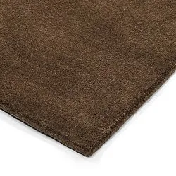 Alfombra de Lana - Rozel Handloom Wool Premium (marrón)