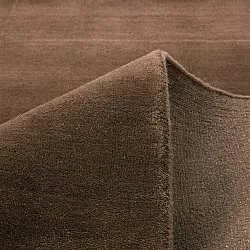 Alfombra de Lana - Rozel Handloom Wool Premium (marrón)