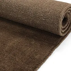 Alfombra de Lana - Rozel Handloom Wool Premium (marrón)