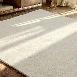 Alfombra de Lana - Rozel Handloom Wool Premium (crema)