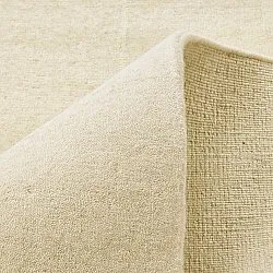 Alfombra de Lana - Rozel Handloom Wool Premium (crema)
