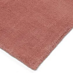 Alfombra de Lana - Rozel Handloom Wool Premium (rojo apagado)