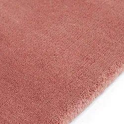 Alfombra de Lana - Rozel Handloom Wool Premium (rojo apagado)