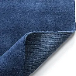 Alfombra de Lana - Rozel Handloom Wool Premium (azul marino)