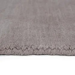 Alfombra de Lana - Rozel Handloom Wool Premium (taupe claro)