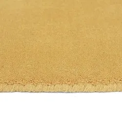 Alfombra de Lana - Rozel Handloom Wool Premium (ocre)