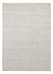 Alfombra de Lana - Sala Irregular Wool Bubble (crema)