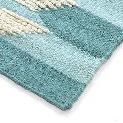 Alfombra de Lana - Serpa (azul claro)