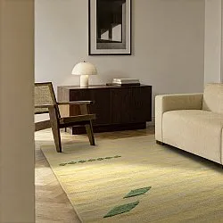 Alfombra de Lana - Serpa (amarillo claro)