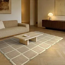 Alfombra de Lana - Syl Hand Tufted Wool Premium (beige/crema)