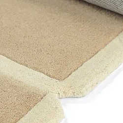 Alfombra de Lana - Syl Hand Tufted Wool Premium (beige/crema)