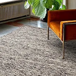 Alfombra de Lana - Talvia Braided Wool (gris oscuro)