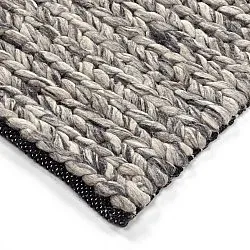 Alfombra de Lana - Talvia Braided Wool (gris oscuro)
