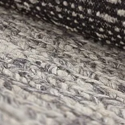 Alfombra de Lana - Talvia Braided Wool (gris oscuro)