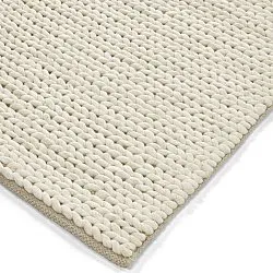 Alfombra de Lana - Talvia Braided Wool (blanquecino)