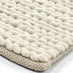 Alfombra de Lana - Talvia Braided Wool (blanquecino)