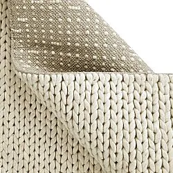 Alfombra de Lana - Talvia Braided Wool (blanquecino)