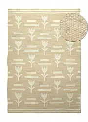 Alfombra de Lana - Tomar (beige/crema)