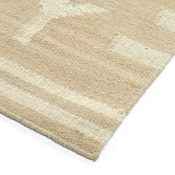 Alfombra de Lana - Tomar (beige/crema)