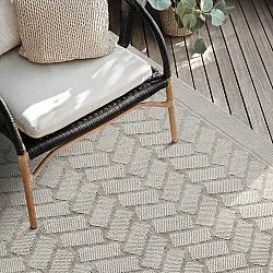 Alfombras de Interior/Exterior - Aria (blanquecino)