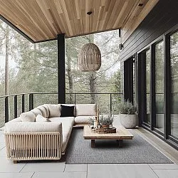 Alfombras de Interior/Exterior - Arlo (gris)
