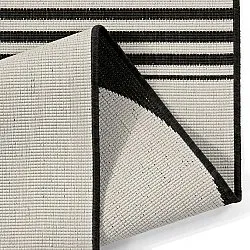 Alfombras de Interior/Exterior - Aurora (negro/blanco)