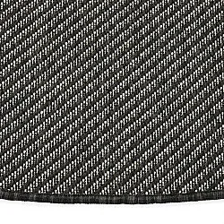 Alfombras redondeadas - Indoor/Outdoor Bennett (negro)