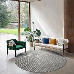 Alfombras redondeadas - Indoor/Outdoor Devon (gris)
