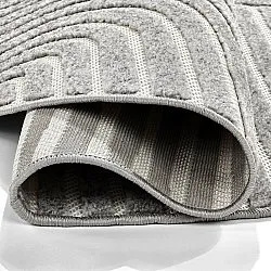 Alfombras redondeadas - Indoor/Outdoor Devon (gris)