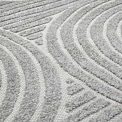 Alfombras redondeadas - Indoor/Outdoor Devon (gris)