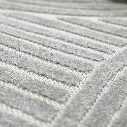 Alfombras redondeadas - Indoor/Outdoor Devon (gris)