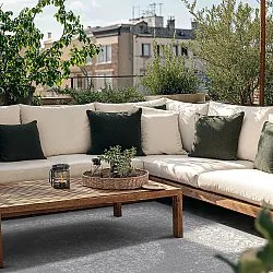 Alfombras de Interior/Exterior - Ellstin (gris)