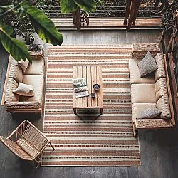 Alfombras de Interior/Exterior - Ethan (naranja)