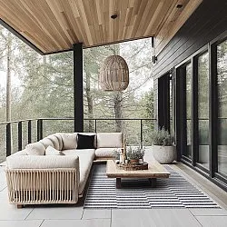 Alfombras de Interior/Exterior - Otto (gris)