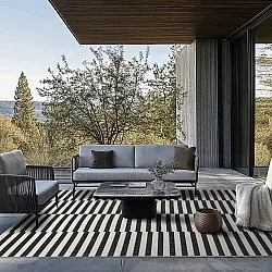 Alfombras de Interior/Exterior - Otto (negro)