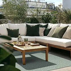 Alfombras de Interior/Exterior - Thurman (verde)
