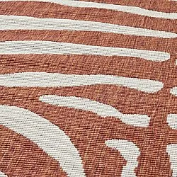 Alfombras redondeadas - Indoor/Outdoor Winona (naranja)