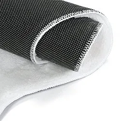Alfombra Pasillera Ondulada - Aranga Super Soft Fur (blanco)