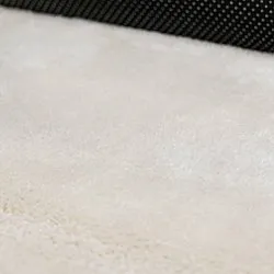 Alfombra Pasillera Ondulada - Aranga Super Soft Fur (beige)