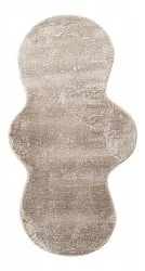 Alfombra Pasillera Ondulada - Aranga Super Soft Fur (marrón)