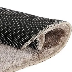 Alfombra Pasillera Ondulada - Aranga Super Soft Fur (marrón)