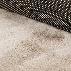 Alfombra Pasillera Ondulada - Aranga Super Soft Fur (marrón)