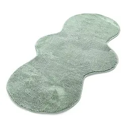 Alfombra Pasillera Ondulada - Aranga Super Soft Fur (verde)