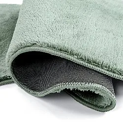 Alfombra Pasillera Ondulada - Aranga Super Soft Fur (verde)