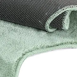 Alfombra Pasillera Ondulada - Aranga Super Soft Fur (verde)